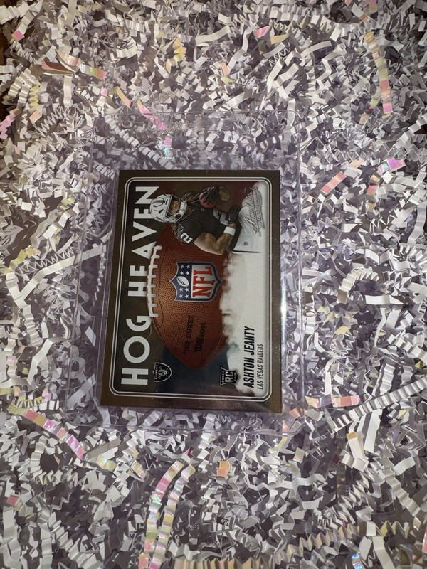 2025 Panini Absolute - Hog Heaven Ashton Jeanty #HH-AJY (RC)