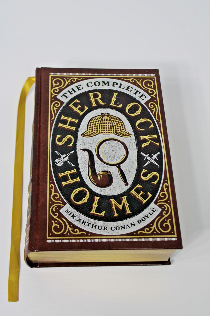 The Complete Sherlock Holmes- Arthur Conan Doyle Leather-Bound