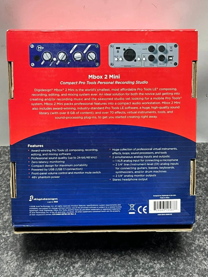 Digidesign Mbox 2 Mini - Image 2 of 4
