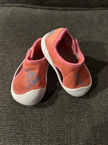 Adidas sandalo bambina taglia 3K arancione bianco altaventura sandali da bagno