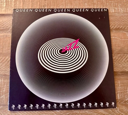 Queen “Jazz”  1978 Pressing Elektra Records 6E-166  Vinyl LP