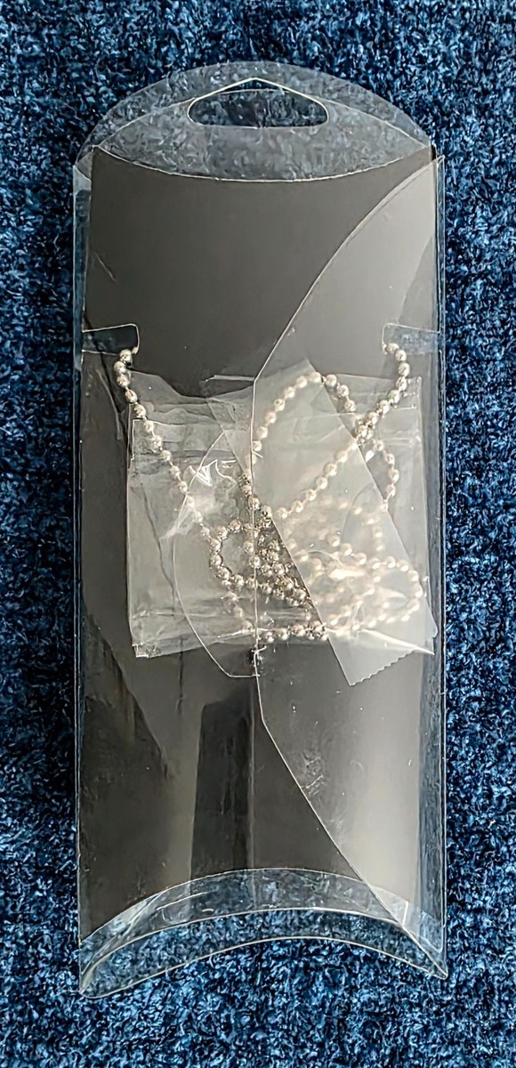 MADONNA SEALED CONFESSIONS TOUR DOG TAG JAPAN 2006 NECKLACE (LAST