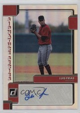 2022 Panini Donruss Signature Series Luis Frias #SS-LF Auto 16az