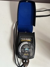 Gossen Lunasix 3 Light Meter - Complete with Case and Strap