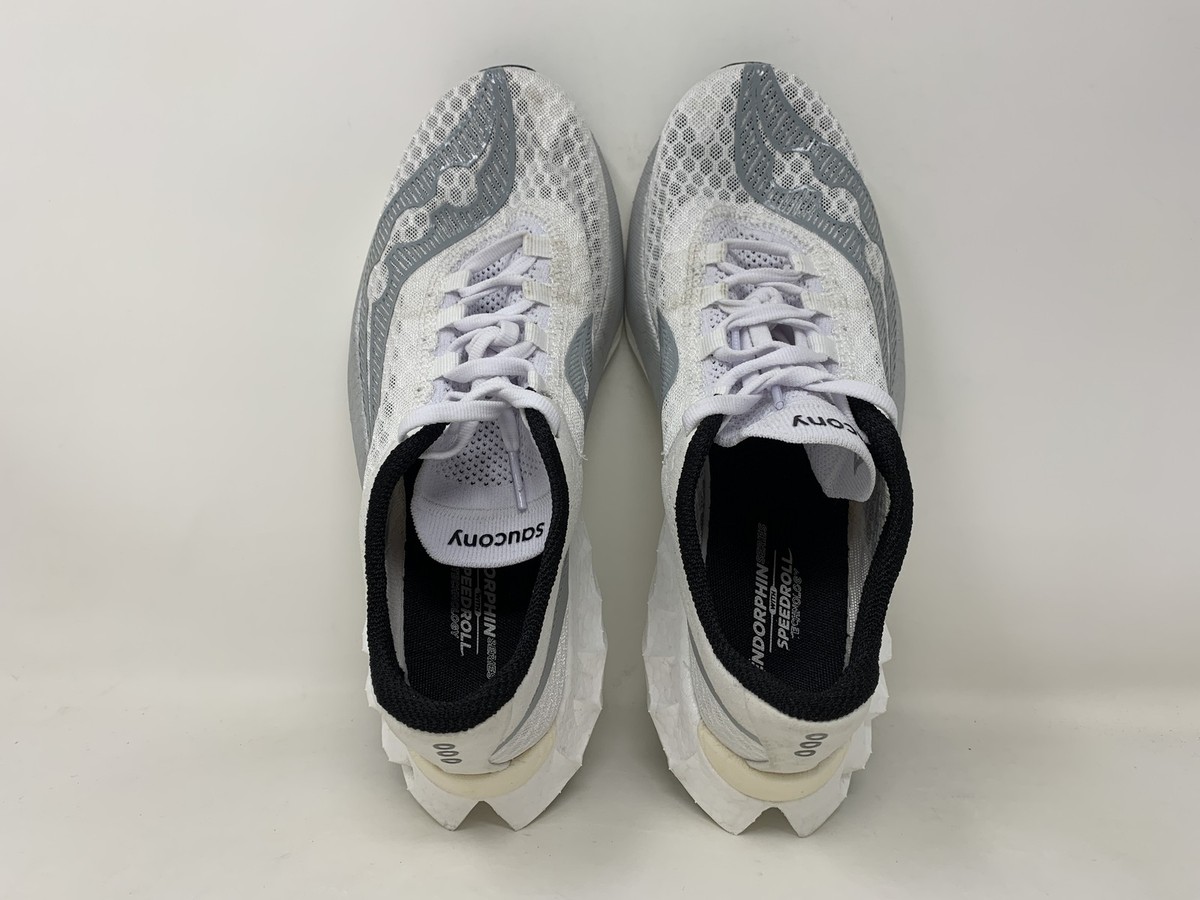 Women's Saucony Endorphin Pro 4, White/Silver, 8 B Medium US | eBay