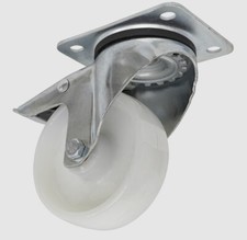 Image of SEALEY SCW4100SPL 100MM  CASTOR WHEEL SWIVEL  PLATE WITH TOTAL LOCK