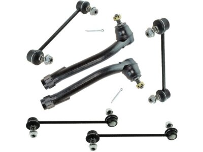 26XP71S Front and Rear Tie Rod End and Sway Bar Link Kit Fits Kia Rondo ...