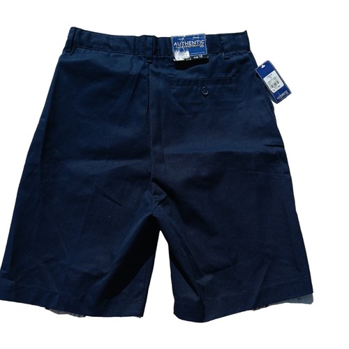 Authentic Galaxy Girl's Shorts Size 18 School Uniform Adjustable Waist Navy - Picture 2 of 7