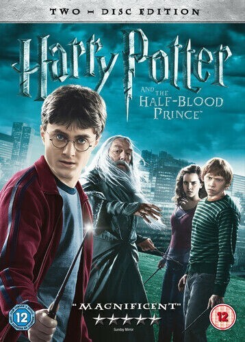 Harry Potter And The Half-Blood Prince DVD (2009) NEW