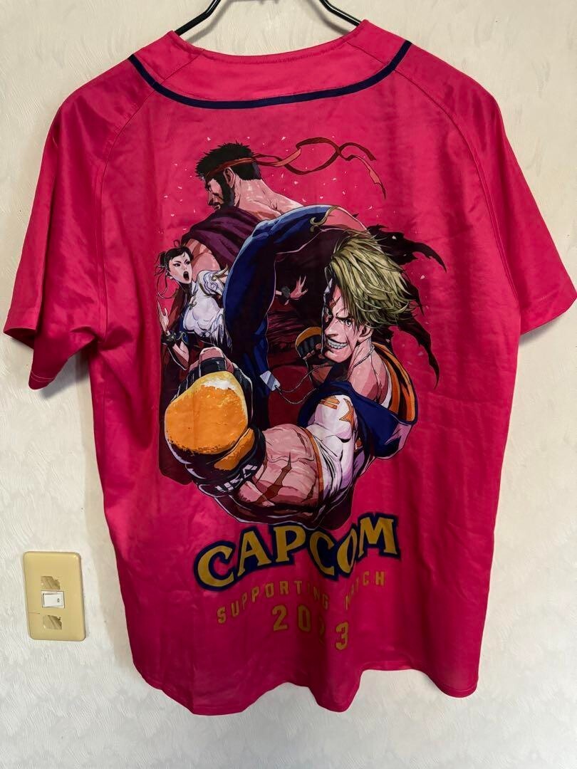 Street Fighter 6 × Cerezo Osaka Collaboration baseball shirt