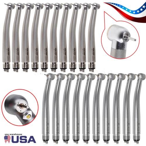 Dental High Speed Handpiece LED E-generator /No-LED Turbine 4Hole NSK Style sa