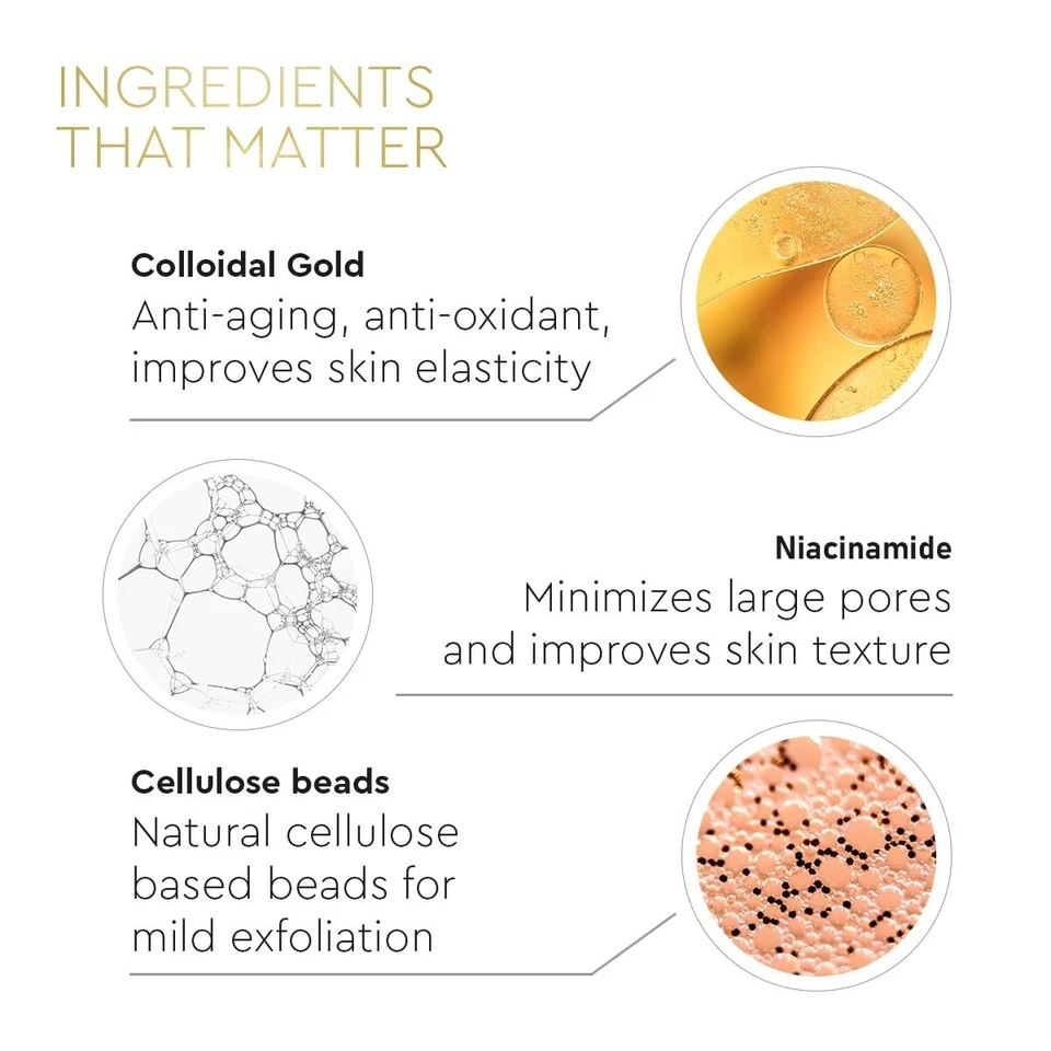 VLCC Clinic Bright Perfect Face Scrub - 100g | Mild Exfoliation | Anti-Ageing - Image 4 of 4