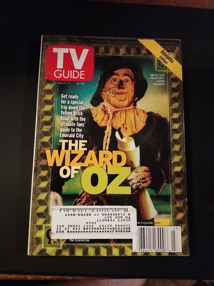 TV Guide Magazine July 1st 2000 Wizard of OZ | eBay