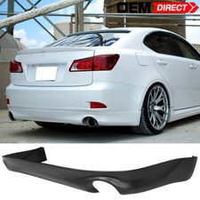 For 06-12 Lexus Is250 Is350 Oe Style Polypropylene Rear Bumper Lip Spoiler