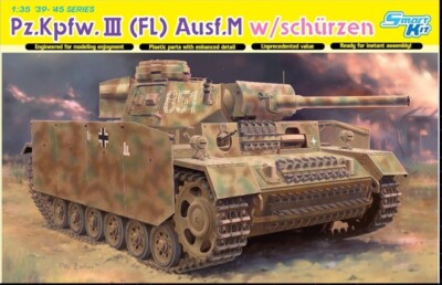 Dragon 6776 Pz.Kpfw. III (FL) Ausf.M w/schurzer 1:35