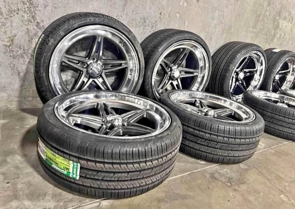 20x8.5 20x10 AMERICAN RACING VN514 WHEELS RIMS TIRES CHEVELLE CUTLASS ...