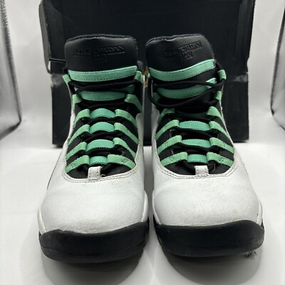 Nike Air Jordan 10 Retro Shoes Verde White Green Sneakers 705180