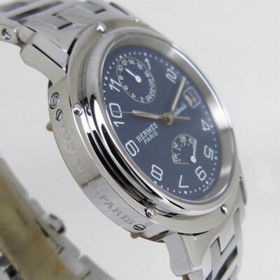 HERMES Watch CL5.710 Clipper GMT Power Reserve Automatic Blue dial