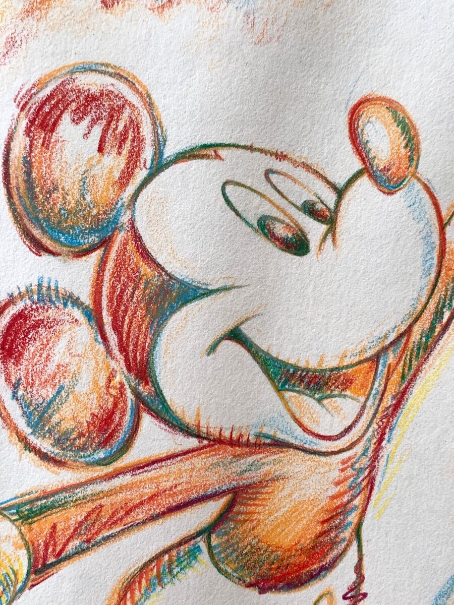 Pencil Drawings Of Mickey Mouse