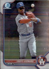 2022 BOWMAN CHROMEPROSPECT  LOS ANGELES DODGERS - EDDYS LEONARD #BCP-229