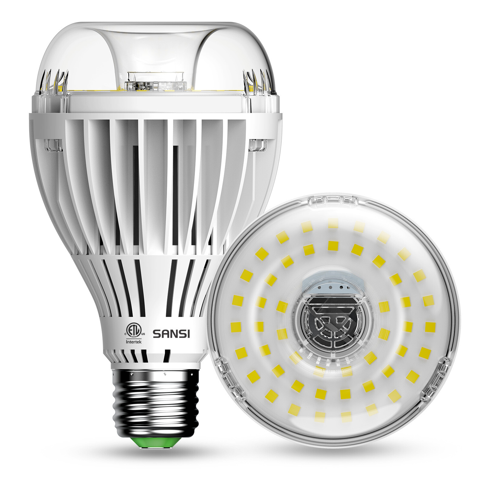24W Grow Light Bulb E26 4000K A21 360W Equivalent LED Full Spectrum Indoor Plant
