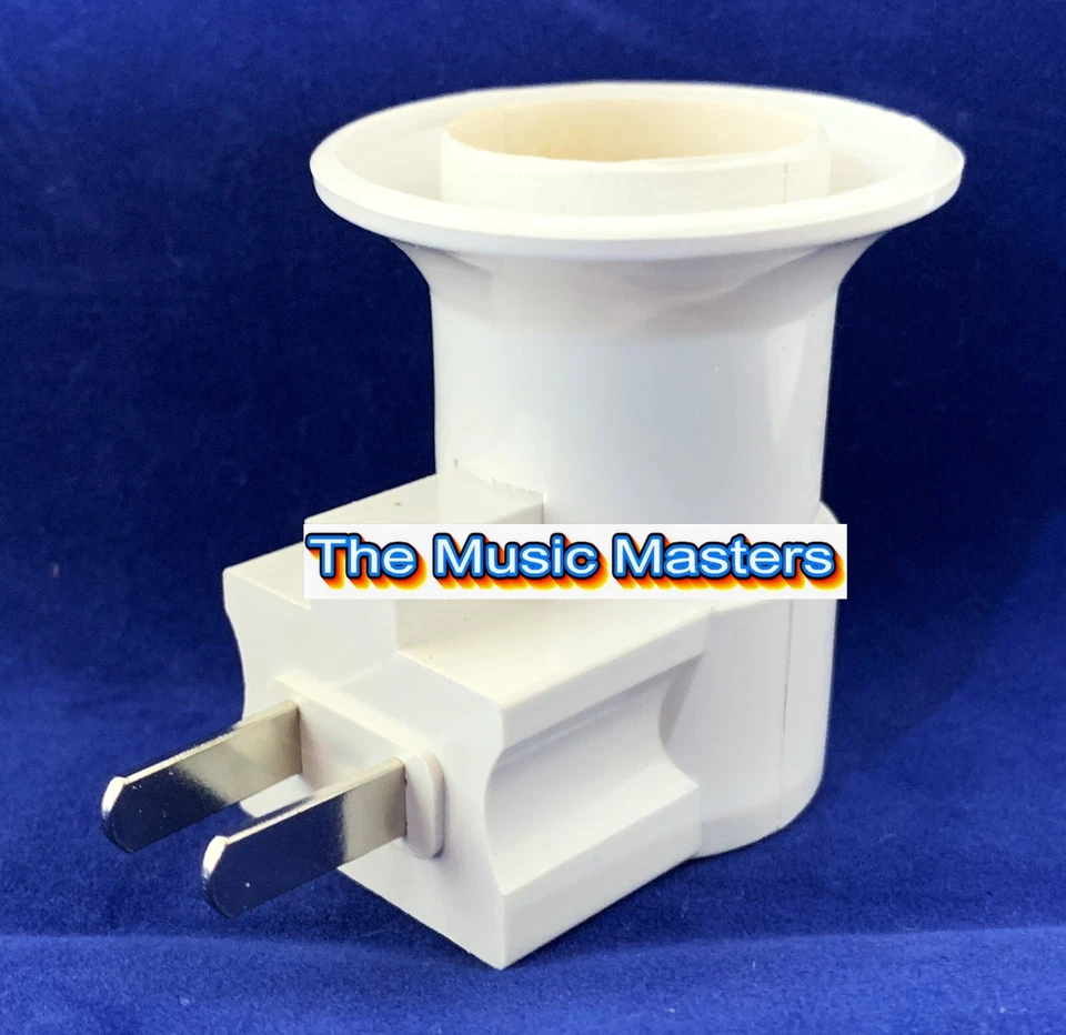 Electrical AC Wall Outlet Light Bulb LAMP SOCKET ADAPTER & ON/OFF Power Switch - Image 4 of 4