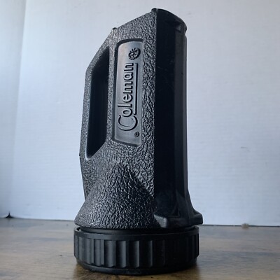Vintage Coleman And Marlboro Black Promo Plastic Flashlight