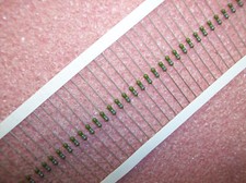 QTY 100 28.7 Ohm .6W 1 PRECISION METAL FILM RESISTORS SMA0207-50-28R7-1 