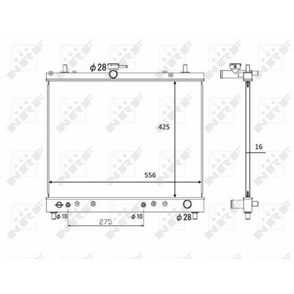 NRF 58446 KüHler MotorküHler WasserküHler MotorküHlung-image