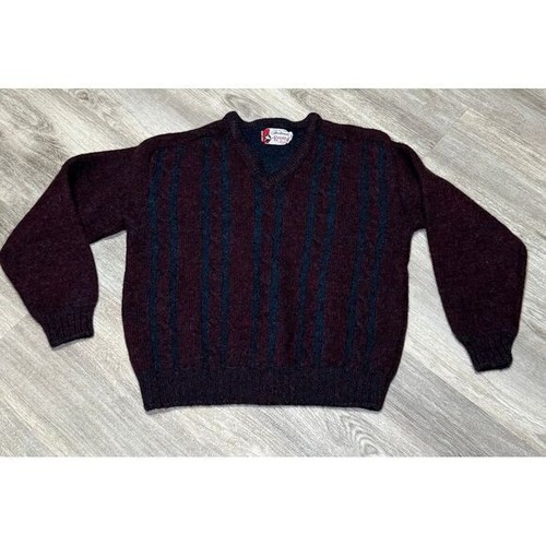 Kids 100% wool crew neck pullover sweater large 10/12