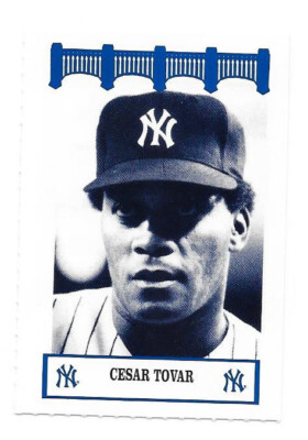 CESAR TOVAR 1992 THE WIZ YANKEES 70'S   NEW YORK YANKEES **FREE SHIPPING**
