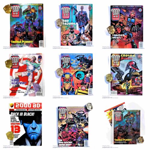 2000AD Prog 904-919 Button Man Bk 2 Judge Dredd All 16 Comic books 9 9 94 1994 - Picture 1 of 18