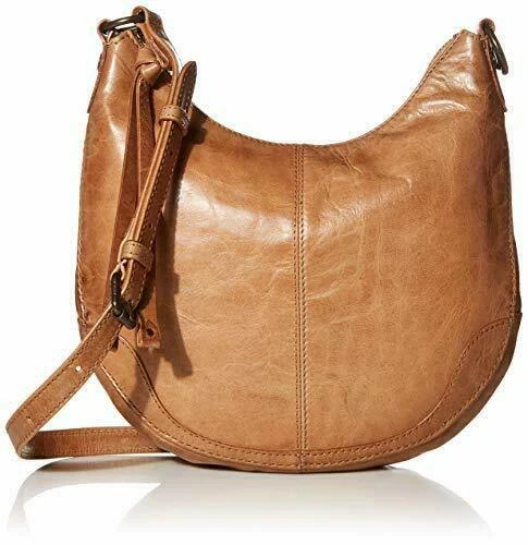 Frye Melissa Small Leather Scoop Hobo Crossbody Bag L108203 | eBay