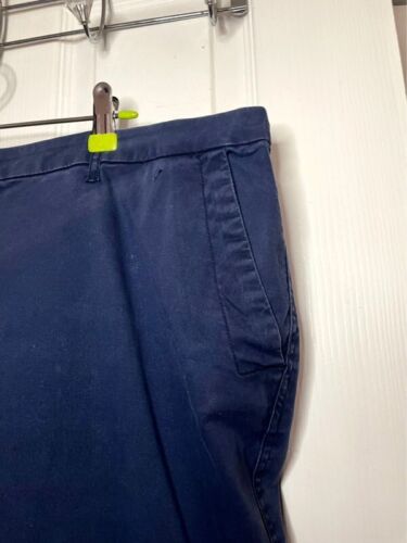 Plus Size Womens Navy Blue Boden Womens Straight Leg Cotton Trousers Size 20 Reg - Picture 4 of 12