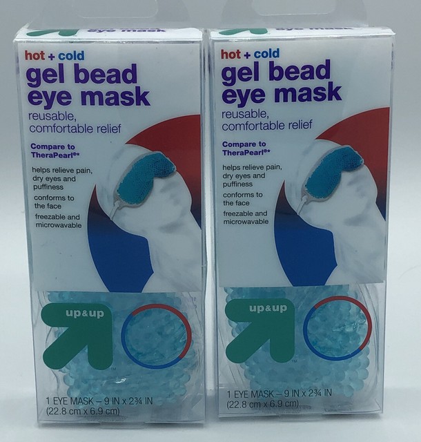 Hot Cold GEL Bead Reusable Eye Mask Puffiness Dry Eyes Compare