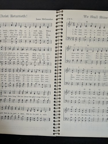 Late Great Planet Earth 1973 Singspiration Spiral Christian Music Songbook - Picture 7 of 9
