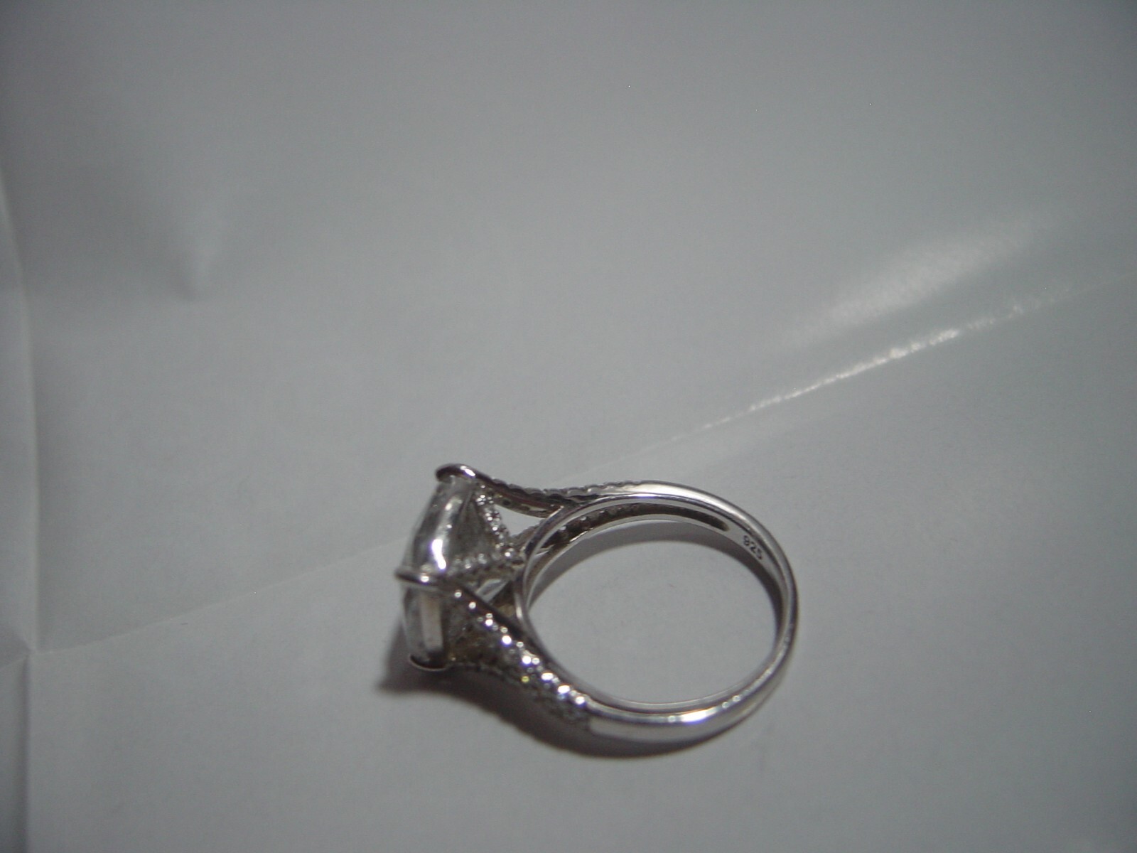 Vintage Superb massive Solid Silver Ring- Real Sp… - image 6