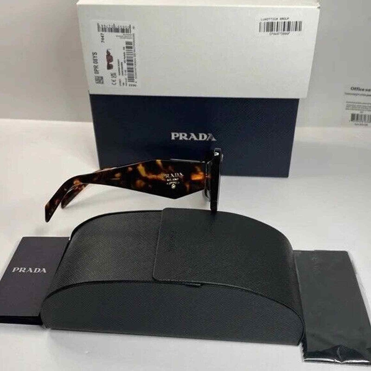 PRADA SYMBOLE PR 08YS 01V-8C1 Honey Havana Brown Lens Women PRADA SYMBOLE PR 08YS 01V-8C1 Honey Havana Brown Lens Women