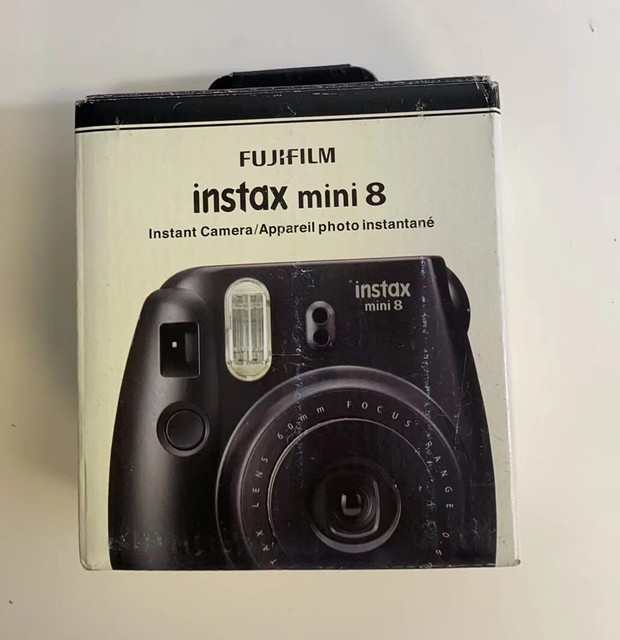 Fujifilm Instax Mini 8 Instant Film Camera Black For Sale Online Ebay