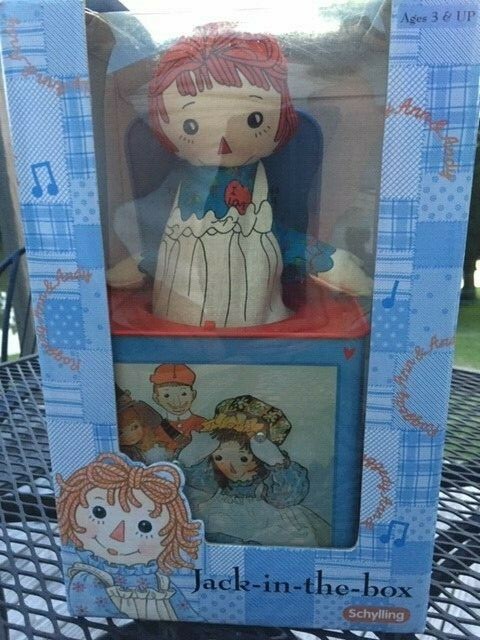 Raggedy Ann & Andy Jack in the Box MIB by Schylling Vintage | eBay