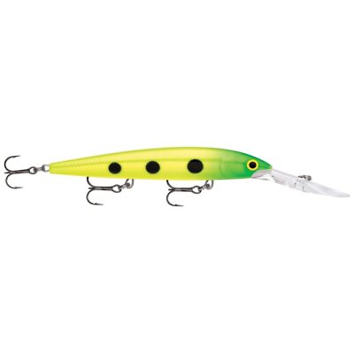 Rapala DHJ12SLM Deep Husky Jerk 12 Crankbait 1/2oz Slimy Lime