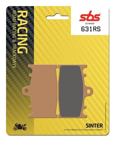 SBS 631RS BremsbelÄGe Vorderseite FüR Suzuki GSX SS Katana 400 1992-1993-image
