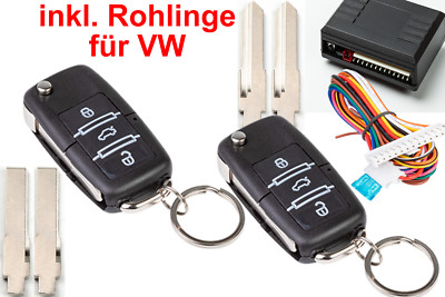 JOM 7105 ZV Klappschlüssel Funkfernbedienung für Audi 80,A2,A3,A4,A6,A8,TT,V8