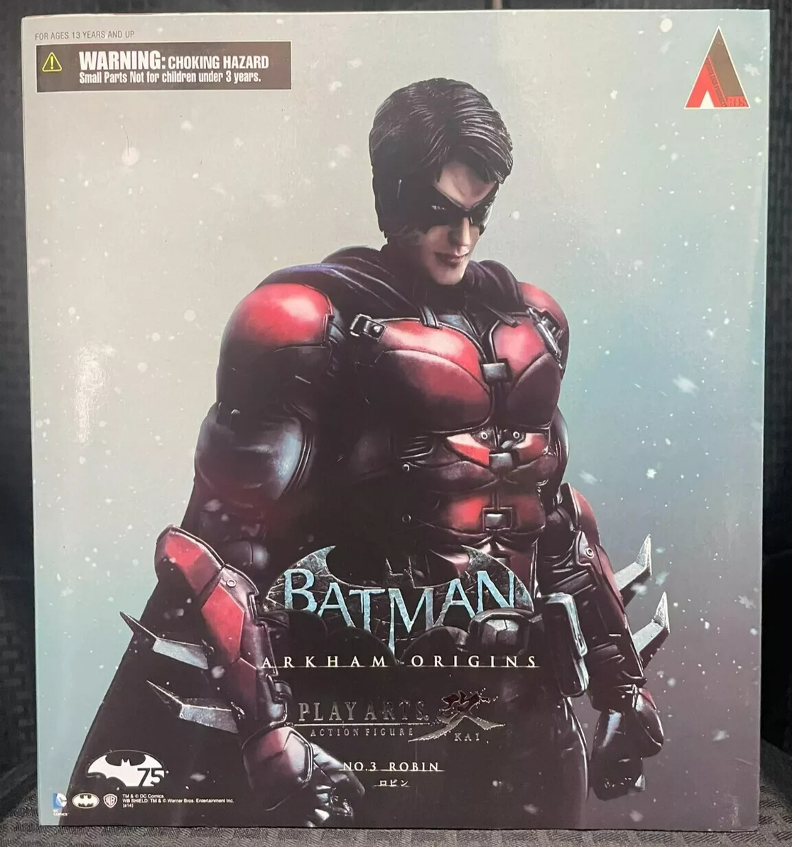 DC Comics Batman Arkham: #3 Robin Play Arts Kai Action Figure NEW