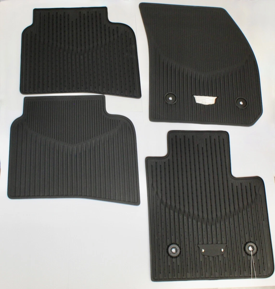 2019 2023 CADILLAC XT4 FRONT REAR ALL WEATHER FLOOR MATS GENUINE