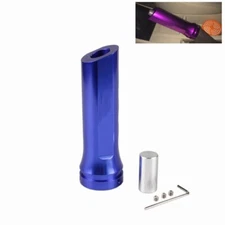 Aluminum Auto Car Hand Brake Sleeve Handbrake Handle Hand Protector Cover Blue