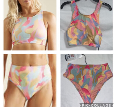 Billabong A/Div High-Neck Bikini SET Sz M