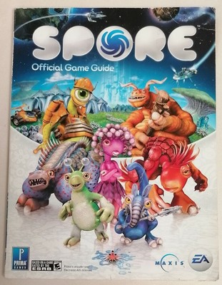 BUCH - Spore Prima Games Official Strategy Rule Game Guide Book Paperback 2008
