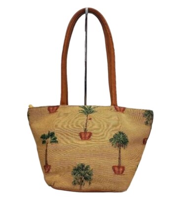 TOMMY BAHAMA Women's Bucket tote Bag Palm Print