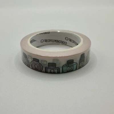 The Coffee Monsterz Co Ink Bottle Doodles 2.0 10mm Washi